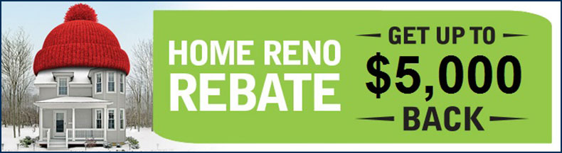 Ontario Home Reno Rebate Program